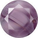 Round Faceted Pointed Back (Doublets) Crystal Glass Stone, Violet 15 Pearl Colours (24020-00030-Tw), Czech Republic