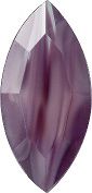 Navette Faceted Pointed Back (Doublets) Crystal Glass Stone, Violet 16 Pearl Colours (24050-00030-Tw), Czech Republic