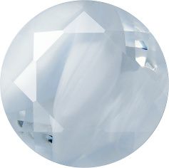 Round Faceted Pointed Back (Doublets) Crystal Glass Stone, Violet 19 Pearl Colours (05050-00030-Tw), Czech Republic