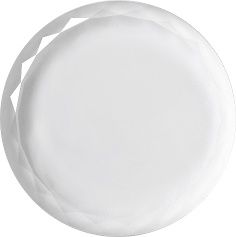 Round Faceted Flat Back Crystal Glass Stone, White 3 Transparent (00030), Czech Republic