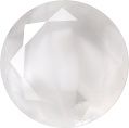 Round Faceted Pointed Back (Doublets) Crystal Glass Stone, White 4 Pearl Colours (04030-00030-Tw), Czech Republic
