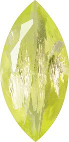 Navette Faceted Pointed Back (Doublets) Crystal Glass Stone, Yellow 5 With Silver (80130-Ag-Tw), Czech Republic