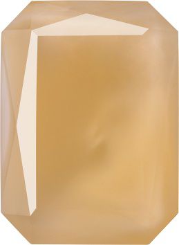 Octagon Faceted Pointed Back (Doublets) Crystal Glass Stone, Yellow 7 Pearl Colours (04030-10110-K-St), Czech Republic