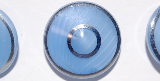 Czech Glass Hand Made Button Knob, Kb 15 (KB-15), Glass, Czech Republic