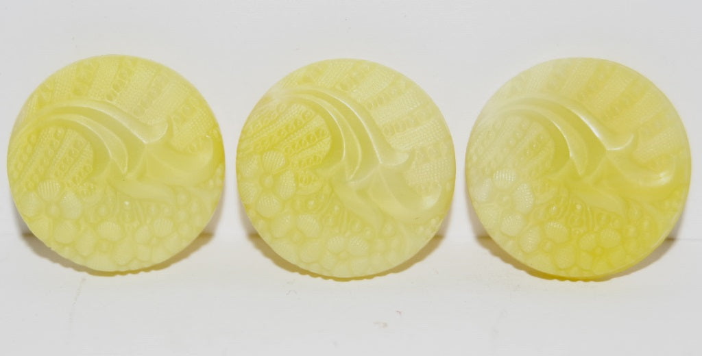 Czech Glass Hand Made Button Knob, Kb 66B (KB-66B), Glass, Czech Republic