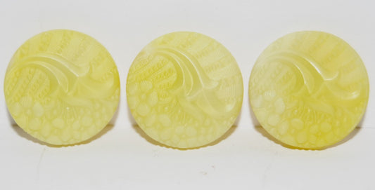 Czech Glass Hand Made Button Knob, Kb 66B (KB-66B), Glass, Czech Republic