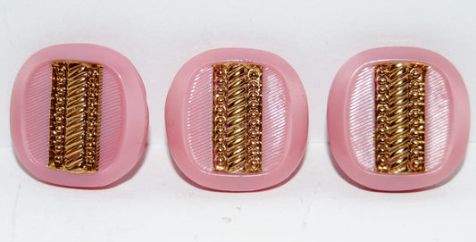 Czech Glass Hand Made Button Knob, Kb 67 (KB-67), Glass, Czech Republic