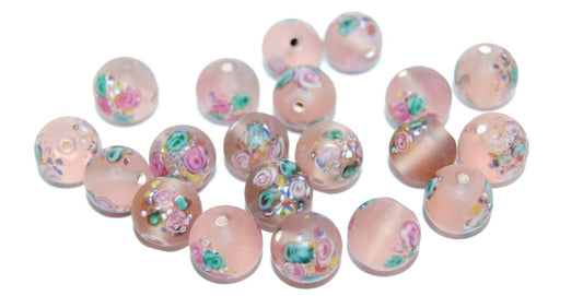 Lampwork HandMade Beads,5 10 B (05-10-B), Glass, Czech Republic