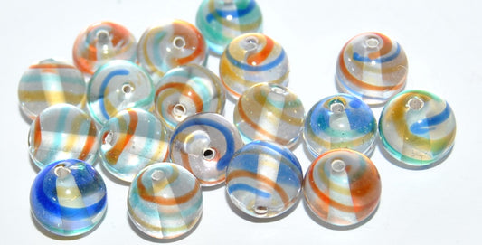 Lampwork HandMade Beads,5 10 C (5-10-C), Glass, Czech Republic