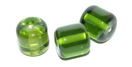 Czech Glass Hand Made Roller Tube Lampwork Beads, (B), Glass, Czech Republic