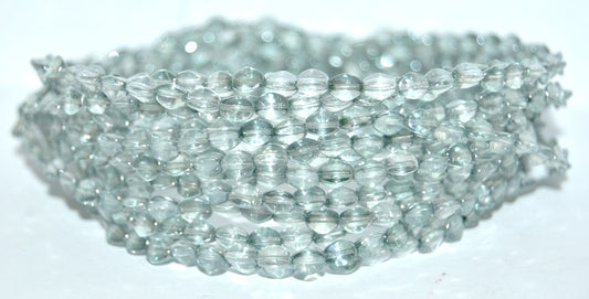 Pinch Czech Glass Beads, Crystal 14458 (30 14458), Glass, Czech Republic