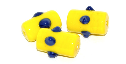 Lampwork HandMade Beads,1 O (1-O), Glass, Czech Republic