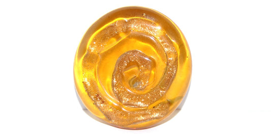 Lampwork HandMade Round Element No Hole,B (-B), Glass, Czech Republic