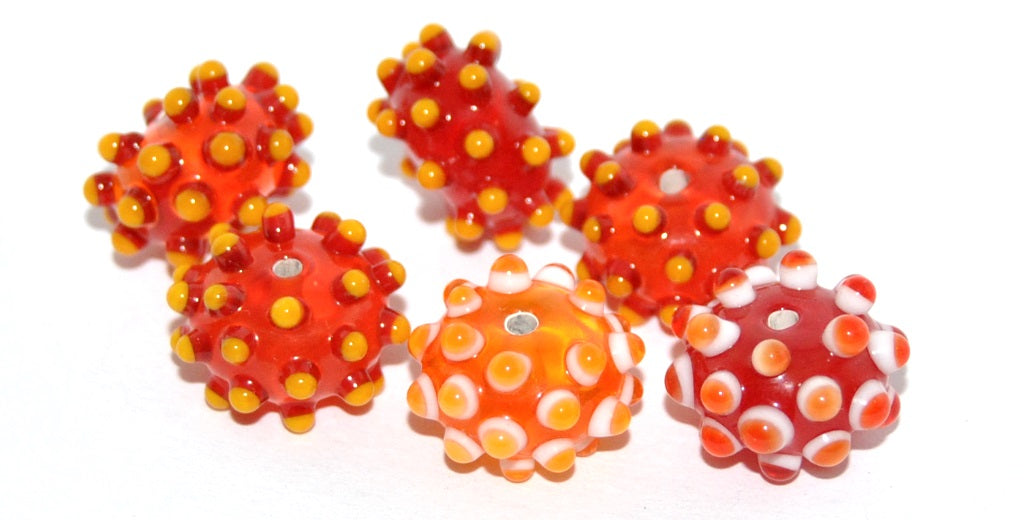 Lampwork HandMade Beads,D (-D), Glass, Czech Republic