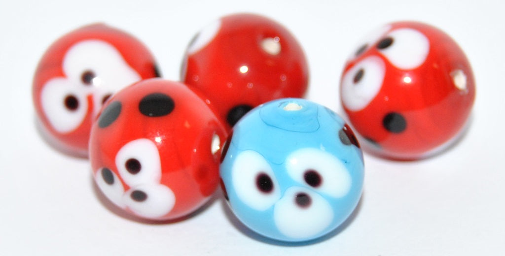 Lampwork HandMade Beads,F (-F), Glass, Czech Republic