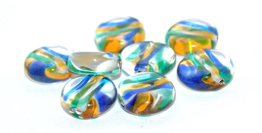 Lampwork HandMade Beads,E (-E), Glass, Czech Republic