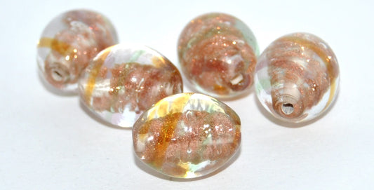 Lampwork HandMade Beads,L (-L), Glass, Czech Republic