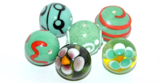 Lampwork HandMade Beads,K (-K), Glass, Czech Republic