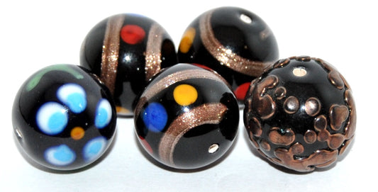 Lampwork HandMade Beads,K (-K), Glass, Czech Republic