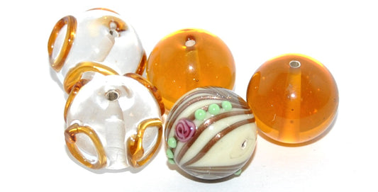 Lampwork HandMade Beads,C (-C), Glass, Czech Republic