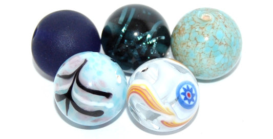 Lampwork HandMade Beads,B (-B), Glass, Czech Republic