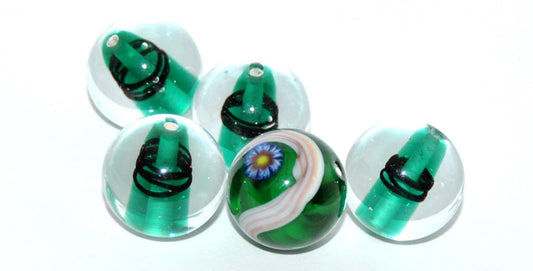 Lampwork HandMade Beads,L (-L), Glass, Czech Republic