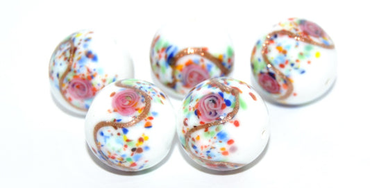 Lampwork HandMade Beads,I (-I), Glass, Czech Republic