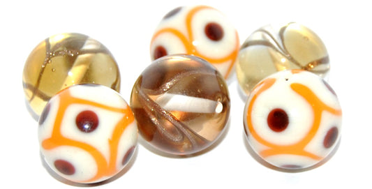 Lampwork HandMade Beads,B (-B), Glass, Czech Republic