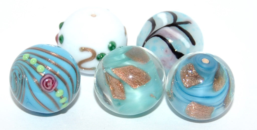 Lampwork HandMade Beads,C (-C), Glass, Czech Republic