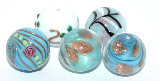 Lampwork HandMade Beads,C (-C), Glass, Czech Republic