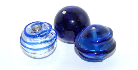 Lampwork HandMade Beads,J (-J), Glass, Czech Republic