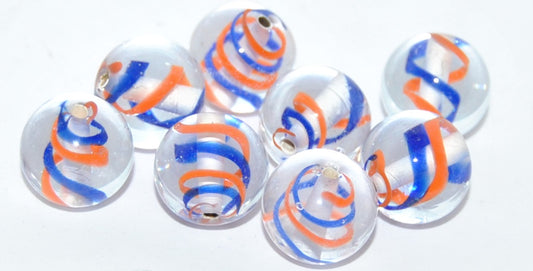 Lampwork HandMade Beads,R (-R), Glass, Czech Republic