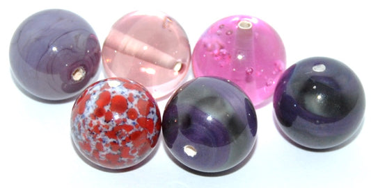 Lampwork HandMade Beads,X (-X), Glass, Czech Republic