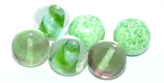 Lampwork HandMade Beads,Bb (-BB), Glass, Czech Republic