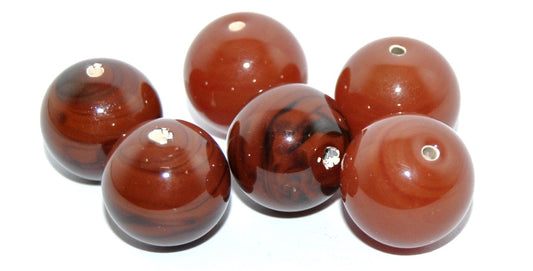 Lampwork HandMade Beads,Matte (-M), Glass, Czech Republic