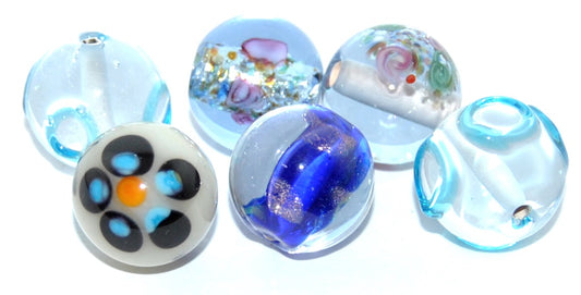 Lampwork HandMade Beads,Yy (-YY), Glass, Czech Republic