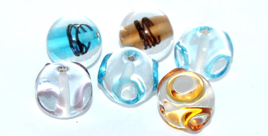 Lampwork HandMade Beads,Ax (-AX), Glass, Czech Republic