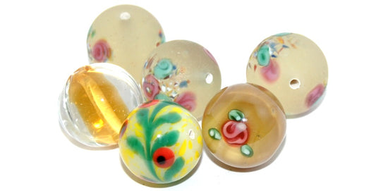 Lampwork HandMade Beads,Ab (-AB), Glass, Czech Republic