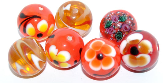 Lampwork HandMade Beads,Uu (-UU), Glass, Czech Republic