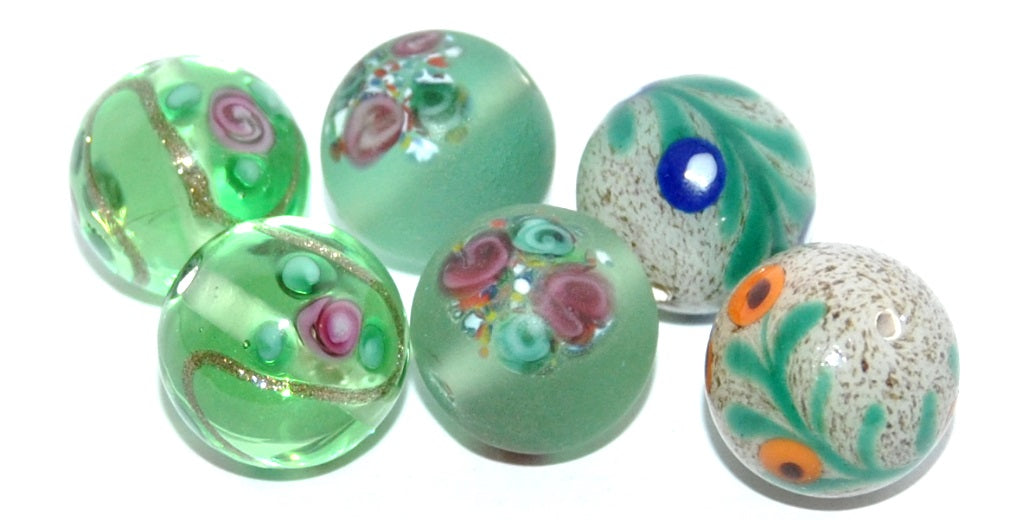Lampwork HandMade Beads,Aj (-AJ), Glass, Czech Republic