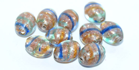 Lampwork HandMade Beads,E (-E), Glass, Czech Republic