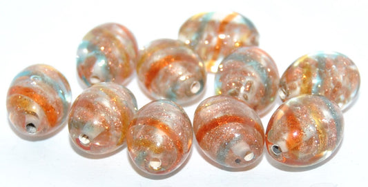 Lampwork HandMade Beads,H (-H), Glass, Czech Republic