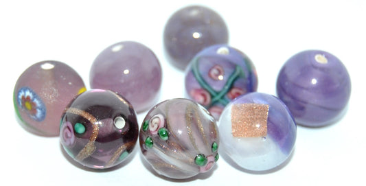 Lampwork HandMade Beads,Ag (-AG), Glass, Czech Republic