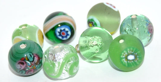 Lampwork HandMade Beads,Au (-AU), Glass, Czech Republic