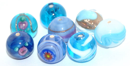 Lampwork HandMade Beads,Bk (-BK), Glass, Czech Republic