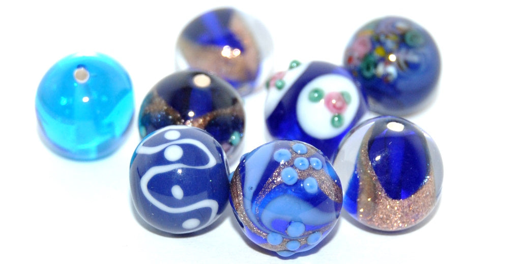 Lampwork HandMade Beads,Bp (-BP), Glass, Czech Republic
