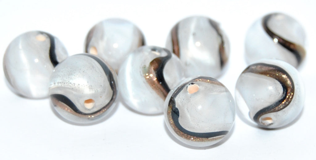 Lampwork HandMade Beads,Ca (-CA), Glass, Czech Republic