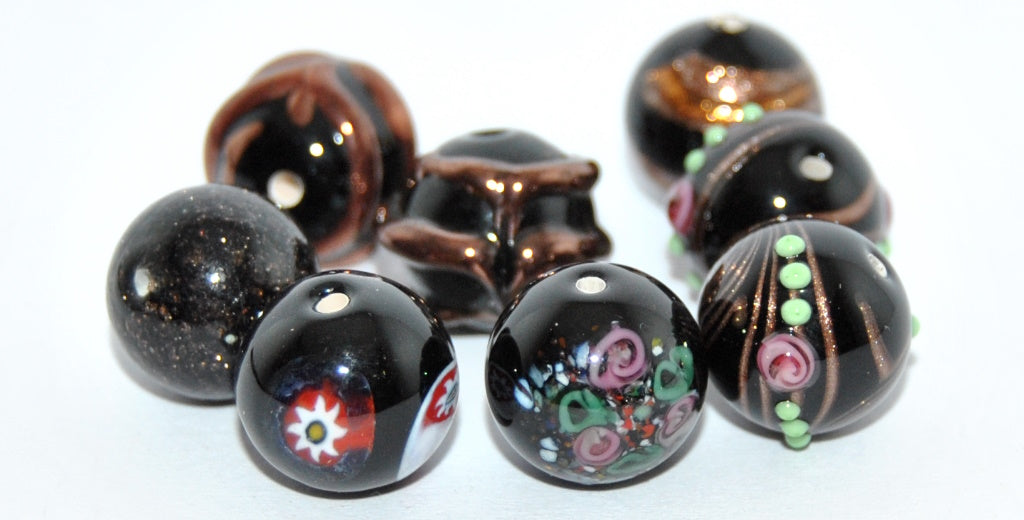 Lampwork HandMade Beads,Cn (-CN), Glass, Czech Republic