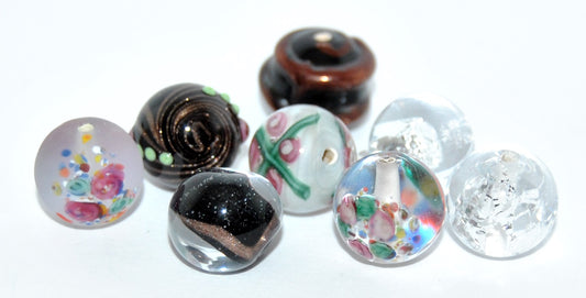 Lampwork HandMade Beads,Cp (-CP), Glass, Czech Republic