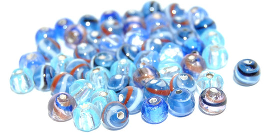 Lampwork HandMade Beads,D (-D), Glass, Czech Republic